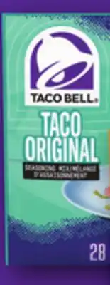 Walmart Taco Bell Seasoning offer