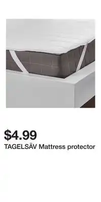 IKEA TAGELSÄV Mattress protector offer