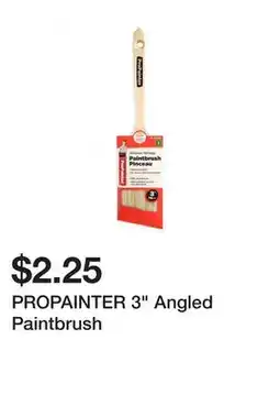 Dollarama PROPAINTER 3 Angled Paintbrush offer
