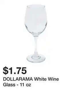 Dollarama DOLLARAMA White Wine Glass - 11 oz offer