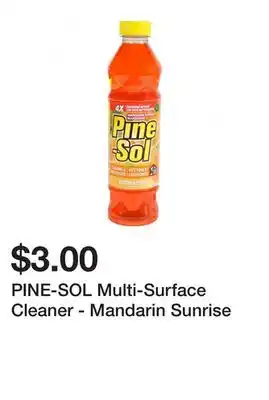 Dollarama PINE-SOL Multi-Surface Cleaner - Mandarin Sunrise offer