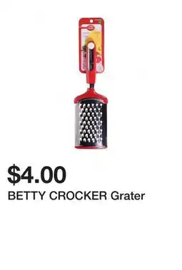 Dollarama BETTY CROCKER Grater offer