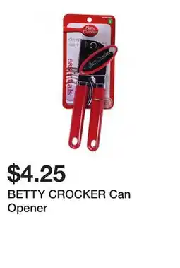 Dollarama BETTY CROCKER Can Opener offer