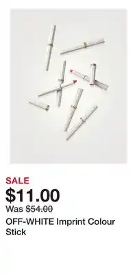 Holt Renfrew OFF-WHITE Imprint Colour Stick offer