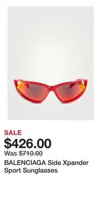 Holt Renfrew BALENCIAGA Side Xpander Sport Sunglasses offer