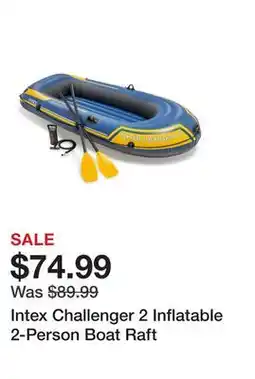TSC Stores Intex Challenger 2 Inflatable 2-Person Boat Raft offer