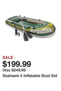 TSC Stores Seahawk 4 Inflatable Boat Set offer