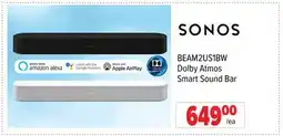 2001 Audio Video BEAM2US1BW Dolby Atmos Smart Sound Bar offer
