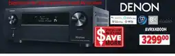 2001 Audio Video 9.4 Ch 125W 8k AV Receiver With Dolby Atmos DTS:X & Built-in HEOS offer