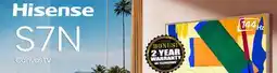 2001 Audio Video Hisense 55 S7N Canvas TV offer