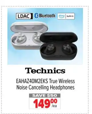 2001 Audio Video True Wireless Noise Cancelling Headphones offer