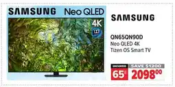 2001 Audio Video SAMSUNG Neo QLED 4K Tizen OS Smart TV offer