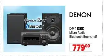 2001 Audio Video DM41SBK Micro Audio Bluetooth Bookshelf offer