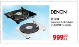 2001 Audio Video DP450 Premium Belt-Driven Hi-Fi USB Turntable offer
