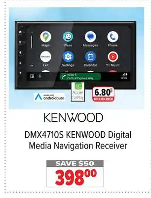 2001 Audio Video DMX4710S KENWOOD Digital Media Navigation Receiver offer