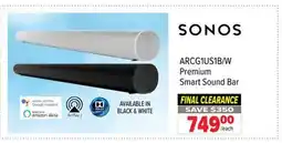 2001 Audio Video ARCG1US1B/W Premium Smart Sound Bar offer
