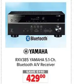 2001 Audio Video YAMAHA 5.1-Ch. Bluetooth A/V Receiver offer