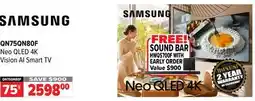 2001 Audio Video Neo QLED 4K Vision AI Smart TV offer