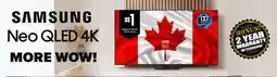 2001 Audio Video Samsung 55 Neo QLED 4K TV offer