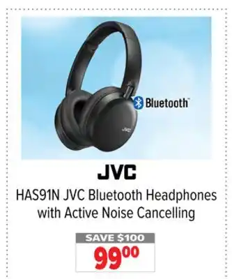 2001 Audio Video HAS91N JVC Bluetooth Headphones with Active Noise Cancelling offer