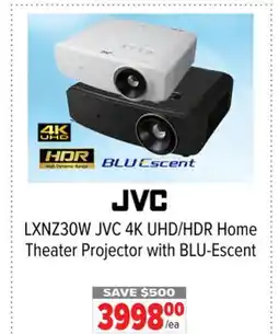 2001 Audio Video LXNZ30W JVC 4K UHD/HDR Home Theater Projector with BLU-Escent offer