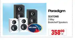 2001 Audio Video SEATOMB 2-Way Bookshelf Speakers offer