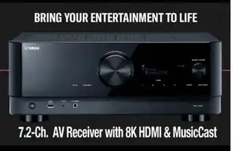 2001 Audio Video 7.2-Ch. AV Receiver with 8K HDMI & MusicCast offer