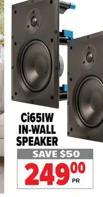 2001 Audio Video Paradigm IN-WALL SPEAKER offer
