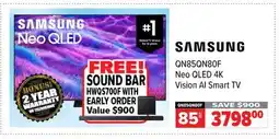 2001 Audio Video Neo QLED 4K Vision AI Smart TV offer
