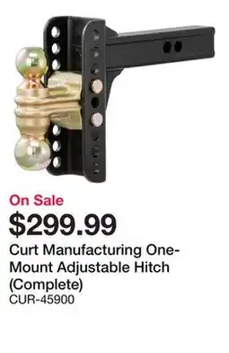 Bumper to Bumper One-Mount Adjustable Hitch (Complete) offer
