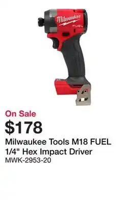Bumper to Bumper M18 FUEL 1/4 Hex Impact Driver offer