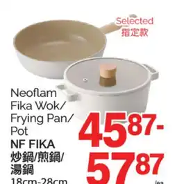 T&T Supermarket NEOFLAM FIKA WOK/FRYING PAN/POT, 18cm-28cm offer