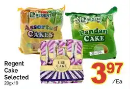 T&T Supermarket REGENT CAKE SELECTED,20GX10 offer