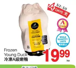 T&T Supermarket Frozen Young Duck offer