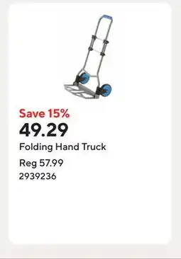 Staples Folding Hand Truck offer