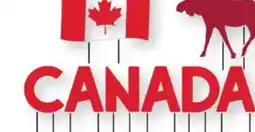 Party City 'Canada' Outdoor Yard Stake Decorations, 1.7-ft, 9-pk offer