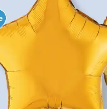 Party City 18 Gold Star Foil Balloon offer