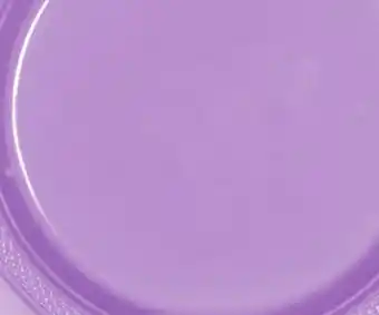 Party City Round 10 Reusable Dinner Plates, Lavender, 20-pk offer