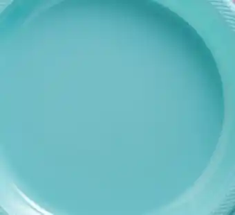 Party City Round 10 Reusable Dinner Plates, Robin's Egg Blue, 20-pk offer