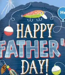 Party City 'happy father's Day' Hooked Balloon, 18-inn offer