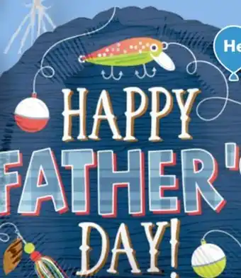 Party City 'happy father's Day' Hooked Balloon, 18-inn offer