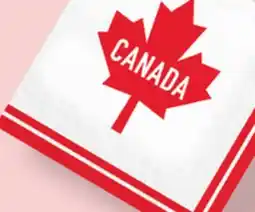 Party City 'Canada' Classic Maple Leaf Beverage Napkins, 16-pk offer
