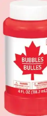Party City Canada Day Bubbles, 4-oz, 6-pk offer
