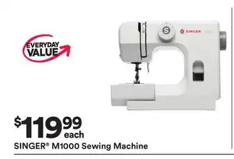 Michaels SINGER M1000 Sewing Machine offer