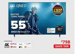 Visions Electronics LG 85 Smart TV offer