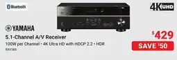 Visions Electronics Yamaha 5.1-Channel A/V Receiver offer