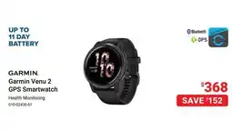 Visions Electronics Garmin Venu 2 GPS Smartwatch offer