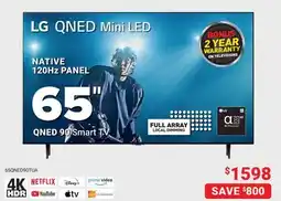 Visions Electronics LG 65 QNED 90 Smart TV offer