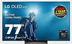 Visions Electronics LG OLED 77 C4PUA Smart TV offer