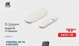 Visions Electronics Google 4K TV Streamer offer